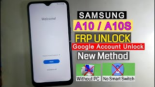 Samsung A10S FRP Bypass Android 11  SMA107F Reset Google Account  FRP Unlock 2024 Without PC [upl. by Ellesij]