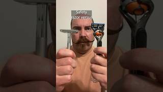 Safety Razor vs Cartridge Razor shorts [upl. by Inal]