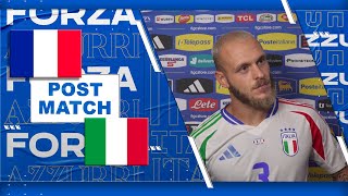 Le parole degli Azzurri  FranciaItalia 13  Nations League 202425 [upl. by Abate]