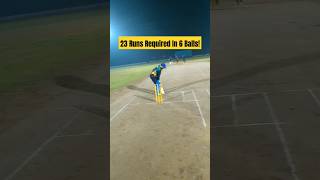 Thrilling Last Over 23 Runs from 6 Balls cricket relatable thriller gopro scary fun pressure [upl. by Lehcar461]