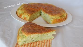 Torta salata alle zucchine  Savory zucchini cake [upl. by Ausoj]