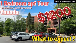 Canada Apartment Tour Fredericton NB House Rent  Canada fredericton atlanticcanada vlog [upl. by Nue]