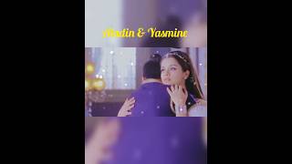 Aladin and Yasmine romantic 😘💗 scene statusviralvideo shortfeed youtubeshorts trendingshorts [upl. by Cummine]