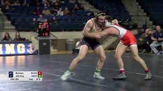 Highlights Navy Wrestling vs Bucknell [upl. by Culberson]