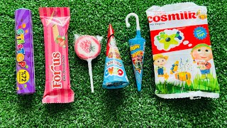 Satisfying video Asmr Lollipops candy and chocolate gummy candy and Unboxing video [upl. by Alviani]