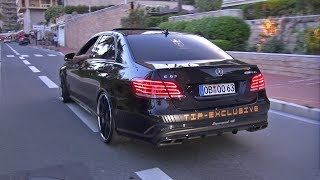 BEST OF MercedesAMG SOUNDS C63 E63 CLS63 BRABUS 850 [upl. by Yelahs]