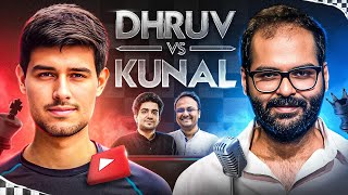 Dhruv Rathee vs Kunal Kamra Chess Match [upl. by Dolly]