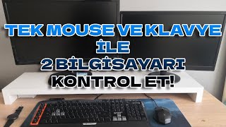 2 Bilgisayarı TEK mouse ve Klavye KULLANMA  Mouse without borders nedir [upl. by Shaddock556]