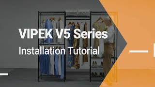 How to Install VIPEK Garment Rack  StepbyStep Complete Installation Guide [upl. by Peterus]