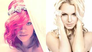 Rihanna feat Britney Spears  SampM Remix [upl. by Krueger530]