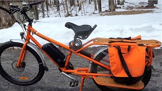 Ride Report Used Radwagon Family Cargo Electric Assist Bike 1st Long Ride [upl. by Arriaes228]