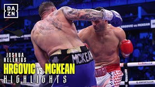 HIGHLIGHTS  Filip Hrgovic vs Demsey McKean  TWELTH ROUND KO [upl. by Callery]