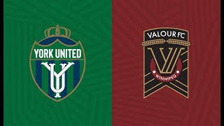 HIGHLIGHTS York United FC vs Valour FC April 16 2023 [upl. by Ytsur]