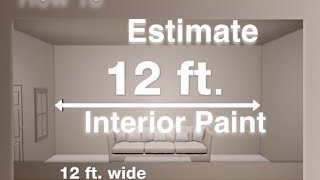 Estimating the Amount Of Paint Needed For Interior Surfaces [upl. by Kenna181]