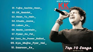 Best of KK  kk songs  Juke box  Best Bollywood songs of kk  Kk hit songs [upl. by Maddy]