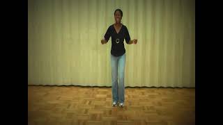 How to do the Cha Cha Slide Line Dance with written instructions below [upl. by Leahcimaj513]