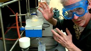 Bromination of trans stilbene Greener Method [upl. by Sadiras]