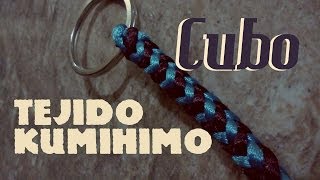 Tutorial Kumihimo en Cubo [upl. by Inavihs639]