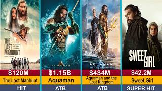 Jason Momoa All Hits and Flops Movie List l Aquaman l Aquaman 2  JusticeLeague [upl. by Itsuj]