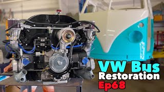 VW Bus Restoration  Episode 68  Monster  MicBergsma [upl. by Aerdnaek589]