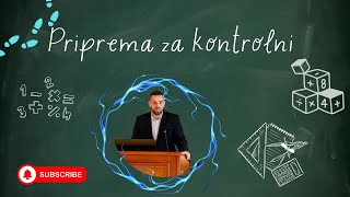 Priprema za II kontrolni zadatak 6 razred [upl. by Meredi]