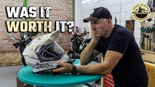 ONeal Sierra II Helmet  Brutally Honest Review after 6 Months 20000 km [upl. by Wiseman]