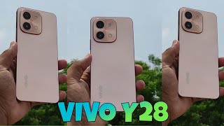 Vivo Y28 Unboxing Battery King Phone 6000 MAh With 44W Fast Charger8128GB Technical Beast [upl. by Gladys]