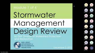 Stormwater Management Design Review Course Module 1 December 5 2023 [upl. by Anyad410]