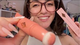 ASMR  Doing Your Makeup with Luxury Makeup Products 😍✨  tingly tapping and whispering [upl. by Oam]