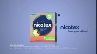 Nicotex Fruity Mint Flavour [upl. by Ssilb]