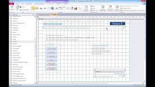 17 Come creare il database Fatture in Access 2007 e 2010 Layout interfaccia utente [upl. by Annabel]