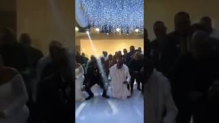 President obasanjo shows his dancing steps with newly wed [upl. by Erdnaid]