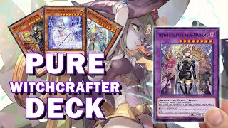 PURE WITCHCRAFTER DECK BUILD  FEBRUARY 2023 [upl. by Hgielrak]