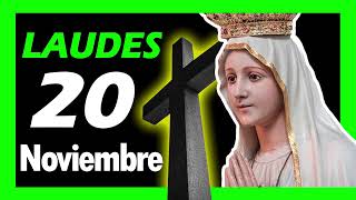 🟢 LAUDES del día de HOY Miércoles 20 Noviembre 2024  Liturgia de las Horas  ORACIÓN de la MAÑANA [upl. by Ayela]