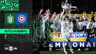 Kitu kampu  Behind the scenes  Čempionų ceremonija  Žalgiris  Panevėžys [upl. by Mears149]