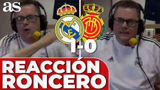 RONCERO ENLOQUECE con el GOL de RÜDIGER  REAL MADRID 1  MALLORCA 0 [upl. by Aidekal]