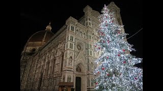 Christmastime in Florence Italy  The Duomo [upl. by Sherye]