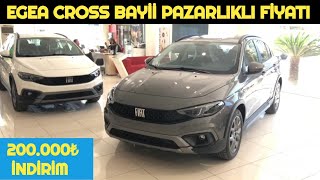 ARALIK 2023 FIAT EGEA CROSS BAYÄ°Ä° PAZARLIKLI FÄ°YATI  ALINIR MI [upl. by Ettenej]