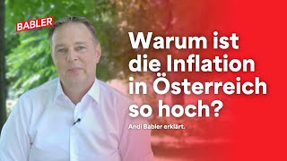 Warum ist die Inflation in Österreich so hoch Andi Babler erklärt [upl. by Laamaj]