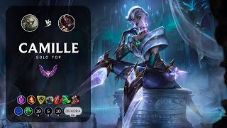 Camille Top vs Darius  EUW Master Patch 145 [upl. by Artair]