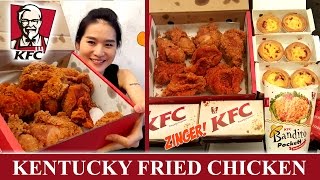 Kentucky Fried Chicken Eating Show  Mukbang Peggie Eats S02E03 [upl. by Sheets]