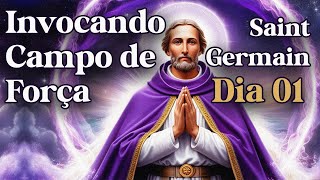 Dia 01 Oração de Cura e Transformação com Saint Germain  Invocando a Chama Violeta para Renovação [upl. by Eintroc]