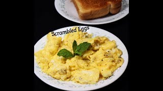 Scrambled Eggs I soft amp Fluffy Scrambled Eggs I Classis Scrambled Eggs Recipe [upl. by Blasien322]