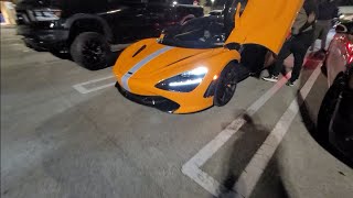 McLaren 720s vs C7 Z06 Cam FBO Ported Stock Blower [upl. by Namia111]