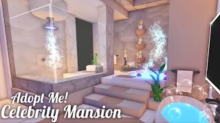 Adopt Me Lavish Luxury Bathroom  Aesthetic Dream Home  Celebrity Mansion  Tour amp Speed Build [upl. by January]