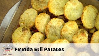 Fırında Etli Patates Tarifi [upl. by Krock]