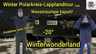 Winter Polarkreis Lappland Teil 4 Expeditionsmobil Camping Wohnmobil Weihnachten Wandern 52 [upl. by Notfa]