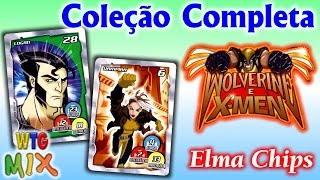 Coleção Completa Cards Wolverine e Xmen  2009  Promoção Elma Chips Nostalgia [upl. by Dolli324]