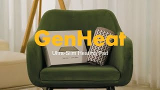 GenHeat 1mm UltraSlim Heating Pad for Ultimate Comfort [upl. by Corydon752]