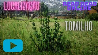 localização do tomilho em red dead online para desafio diário para Xbox séries s 🤠❤️🐎🙌🙏 [upl. by Macfarlane]